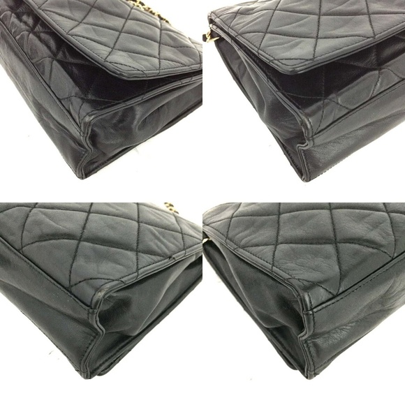 CHANEL Quilted Lambskin Matelasse Logos Bag - Picture 7 of 12